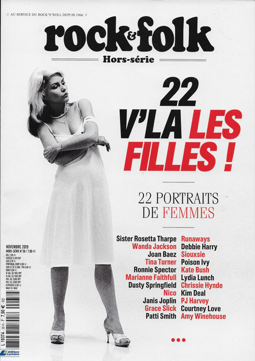 Rock & Folk Hors srie n 38 - 22 v'la les filles 22 portraits de femmes cover