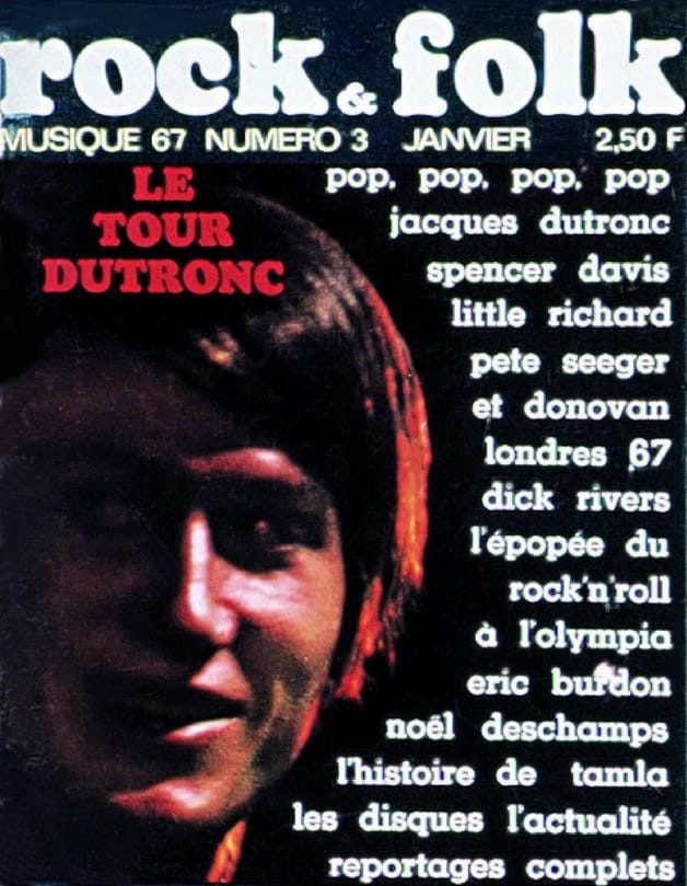 Rock & Folk n3 Janvier 1967 Jacques Dutronc