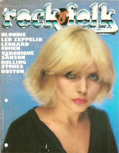 Rock & Folk n 153 - Octobre 1979 Debbie Harry Blondie cover