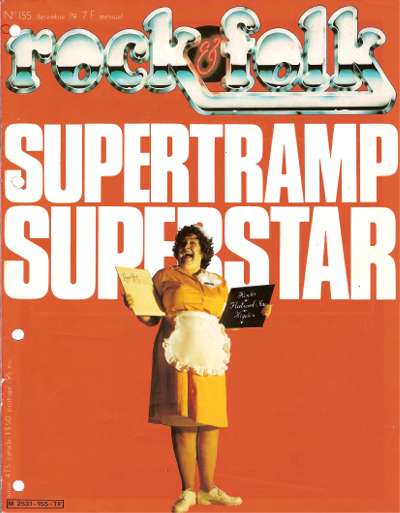 Rock & Folk n 155 - Dcembre 1979 Supertramp cover