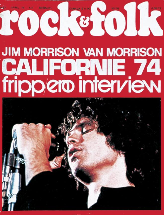 Ropck & Folk avril 1974 Jim Morrison