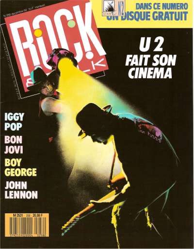 Rock & Folk n 258 Dcembre 1988 U2 cover