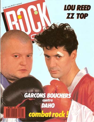 Rock & Folk n261 Mars 1989 Garons Bouchers Daho cover