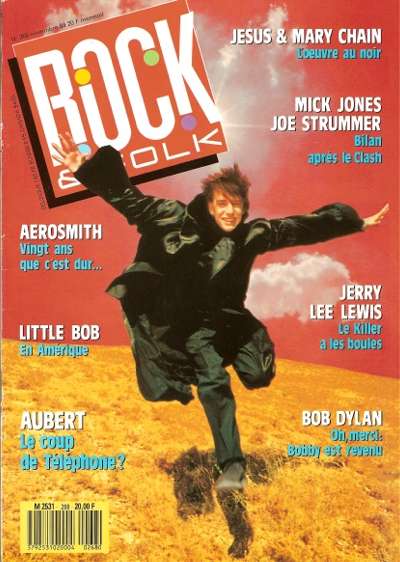 Rock & Folk n268 Novembre 1989 Jean Louis Aubert cover