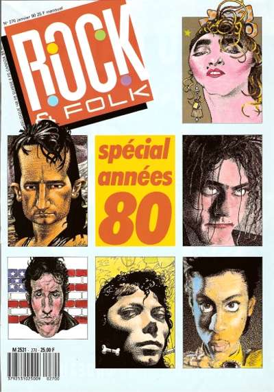 Rock & Folk n 270 Janvier 1990 