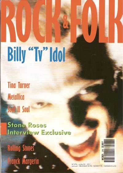 Rock & Folk n276 - Juillet 1190 Billy Idol cover