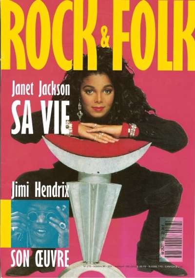 Rock & Folk n278 - Octobre 1990 Janet Jackson cover