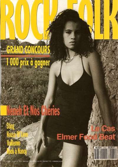 Rock & Folk n282 Fvrier 1991 Nene Cherry cover