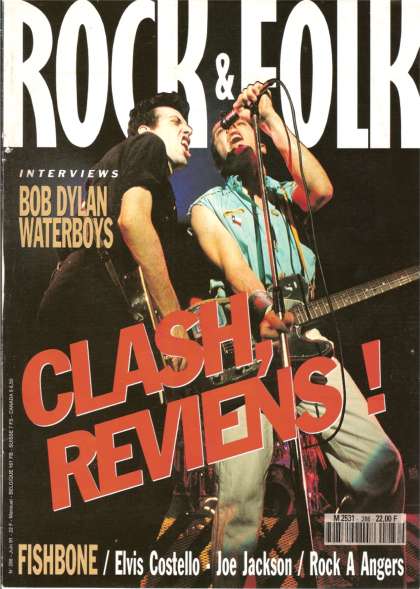 Rock & Folk n286 - Juin 1991 The Clash cover