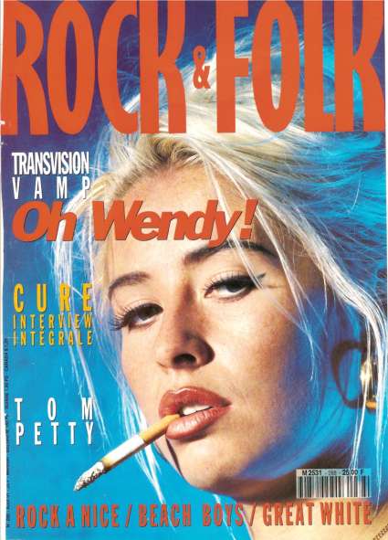 Rock & Folk n288 - Aot 1991 Wendy cover