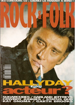 Rock & Folk n 295 Johnny Hallyday Mars 192 cover