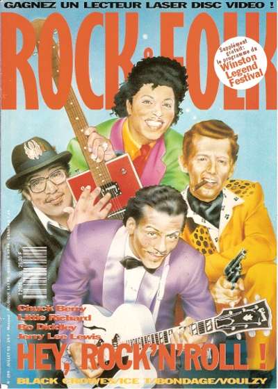 Rock & Folk n 299 - Juillet 1992 Rock n roll cover