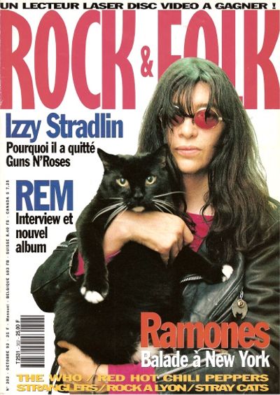 Rock & Folk n 302 Octobre 1992 Ramones cover