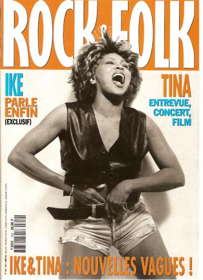 Rock & Folk n 312 Aot 1993 Tina Turner cover