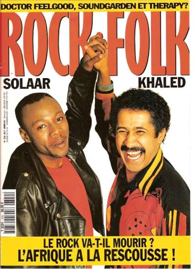 Rock & Folk n 319 Mars 1994 Mc Solaar Khaled cover