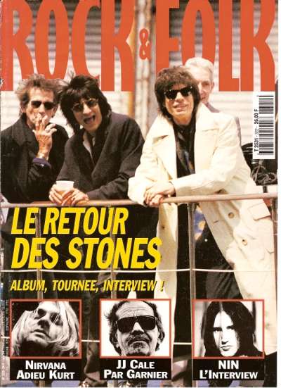 Rock & Folk n 322 Juin 1994 The Rolling Stones cover