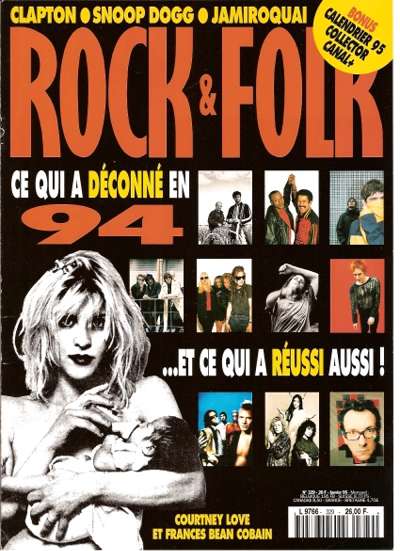 Rock & Folk n 329 cover