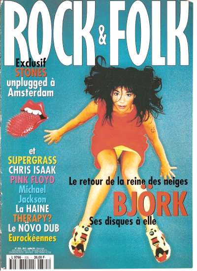 Rock & Folk n 335 Juillet 1995 Bjork cover