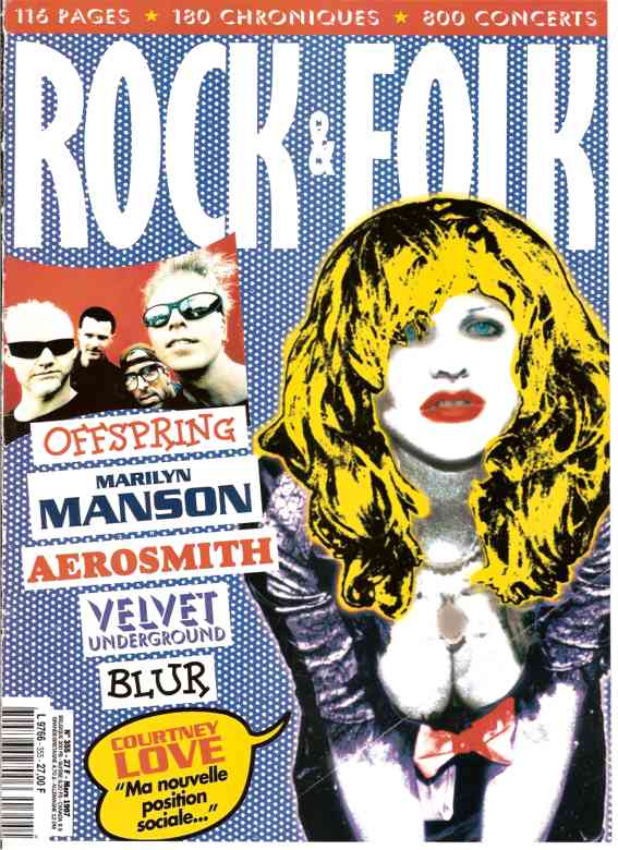 Rock & Folk n 355 - Mars 1997 Courtney Love cover