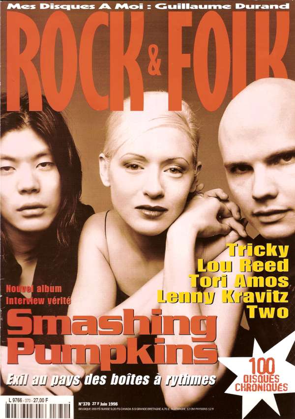 Rock & Folk n 370 Juin 1998 The Smashing Pumpkins cover