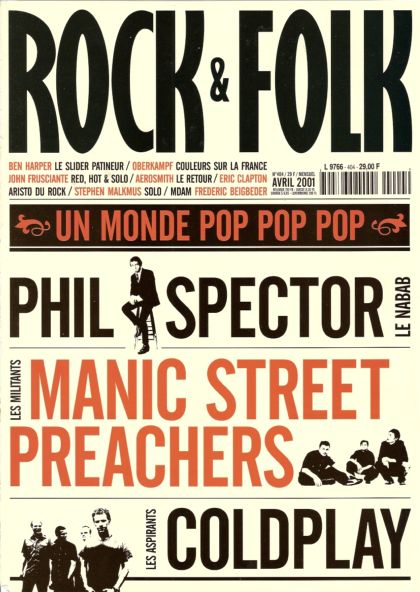 Rock & Folk n 404 - Avril 2001