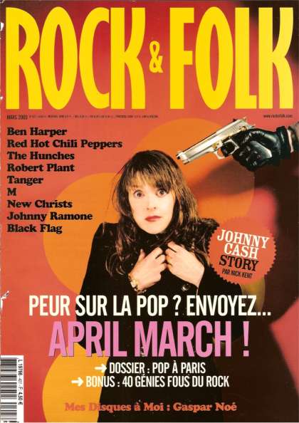 Rock & Folk n 427 Mars 2003 April March cover