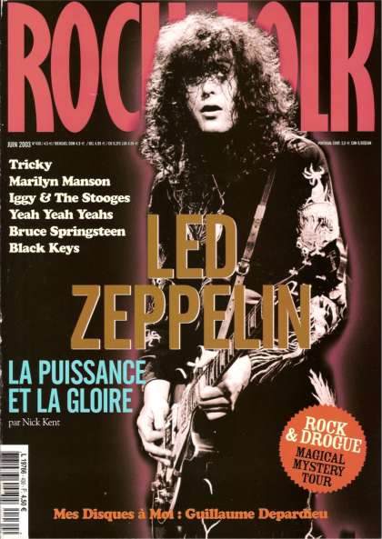 Rock & Folk n 430 Juin 2003 Jimmy Page Led Zeppelin cover