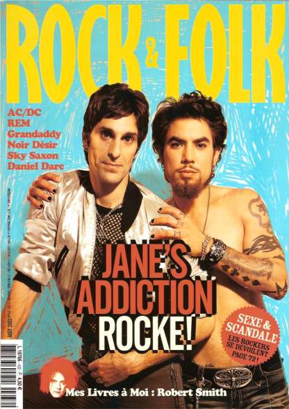 Rock & Folk n 432 - Aot 2003 Jane's addiction cover