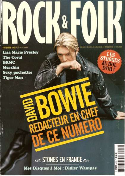 Rock & Folk n 433 - Septembre 2003 David Bowie cover