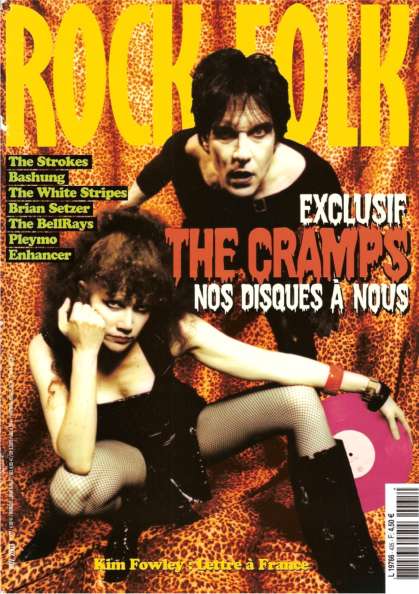 Rock & Folk n 435 - Novembre 2003 The Cramps cover