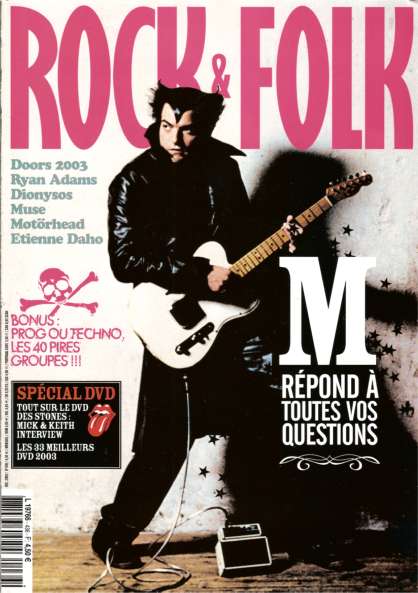 Rock & Folk n 436 Dcembre 2003 M cover