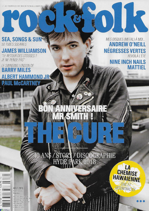 Rock & Folk n 612 Aout 2018 The Cure