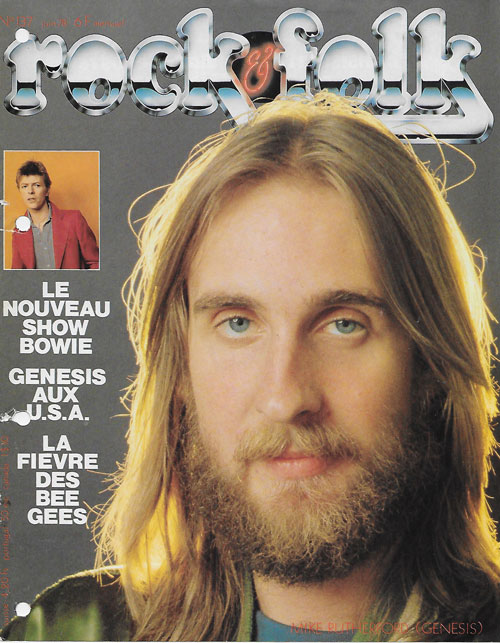 Rock & folk n 137 juin 1978 Mike Rutheford - Genesis cover