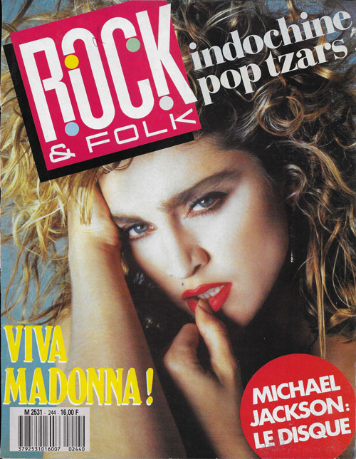 Rock & Folk n 244 Septembre 1987 Madonna cover