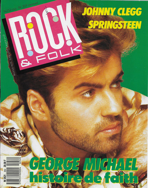 Rock & Folk n 252 Mai 1988 George Michael cover