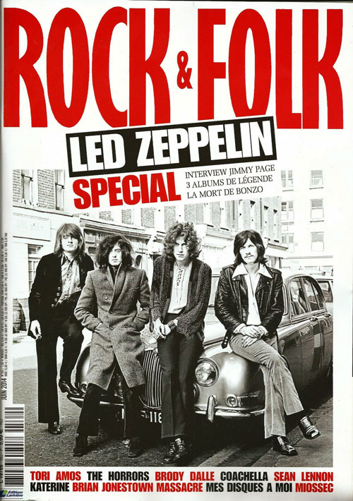 Rock & Folk n 562 Juin 2014 Led Zeppelin cover