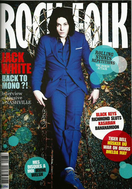 Rock & Folk n 563 - Juillet 2014 Jack White cover