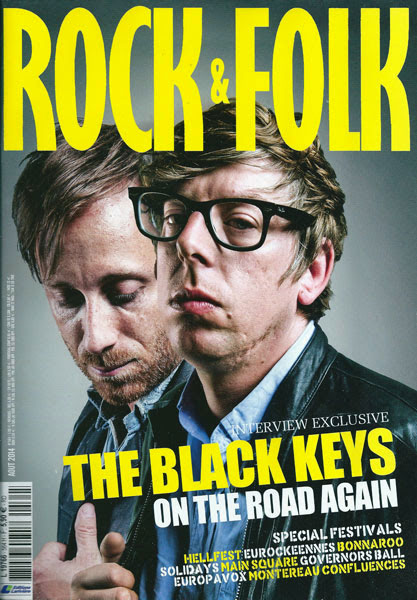 Rock & Folk n 564 Aot 2014 The Black Keys cover