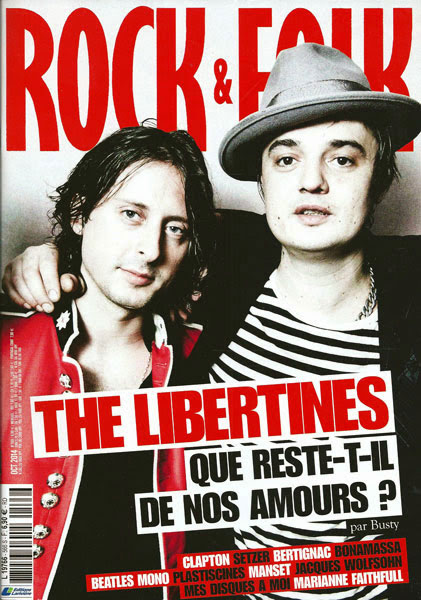 Rock & Folk n 566 Octobre 2014 The Libertines cover