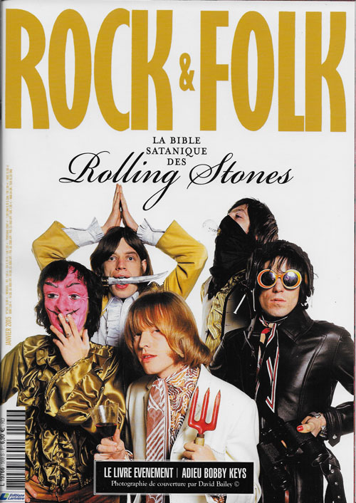 Rock & Folk n 569 Janvier 2015 The Rolling Stones cover