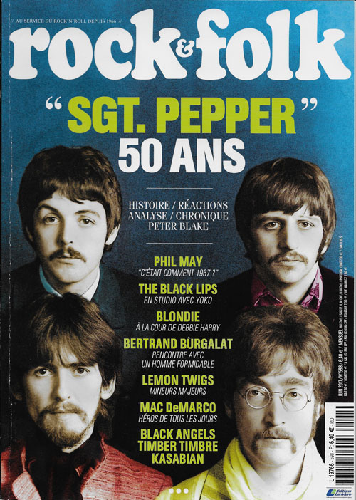 Rock & Folk n 598 - Juin 2017 The Beatles cover