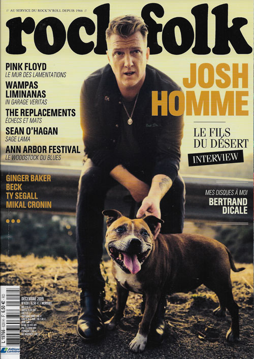 Rock & Folk n 628 - Dcembre 2019 - Josh Homme Queen of the stone agel - cover