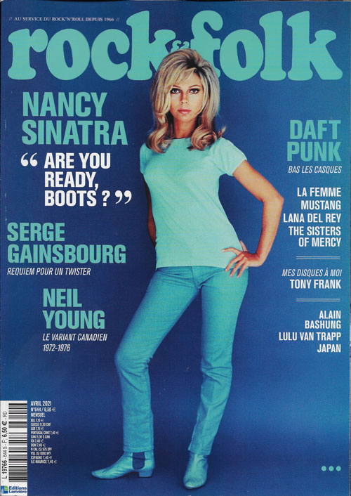 Rock & Folk n 644 avril 2021 Nancy Sinatra