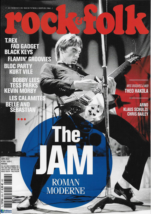 Rock & Folk n658 Jin 2022 The Jam cover