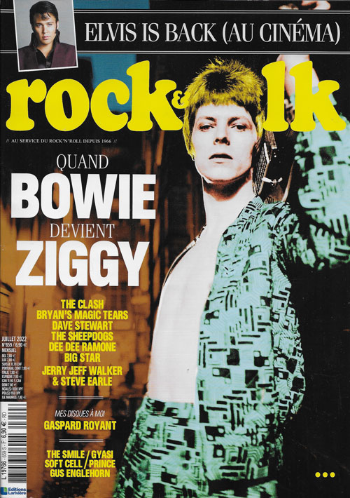 Rock & Folk n 659 Juillet 2022 David Bowie