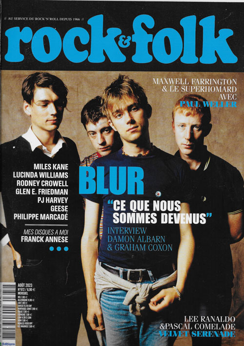 Rock & Folk n672 Aot 2023 Blur