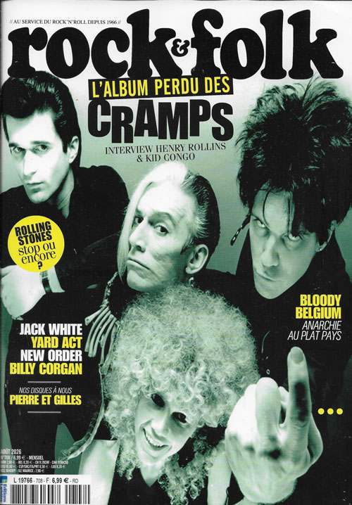 Rock & Folk n�708 - Aout 2026 The Cramps