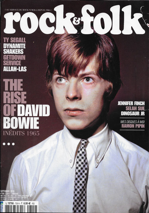Rock & Folk n�709 - Septembre 2026 David Bowie