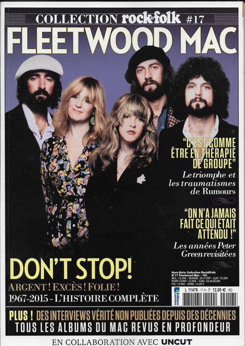 Collection Rock & Folk n17 Fleetwood Mac cover