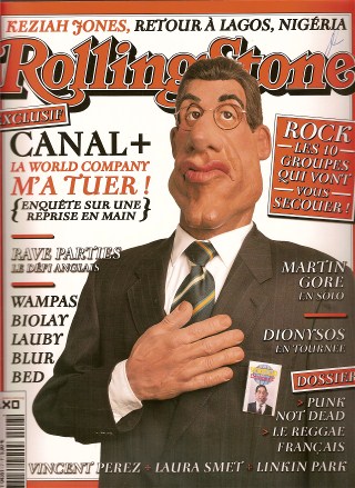 RollingStone n 7 Avril 2003 cover